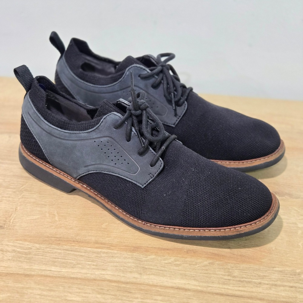 Mark Nason Los Angeles Mens 11 Black Clubman Westside oxford Casual Dress Shoes
